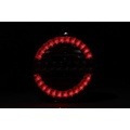 Led achterlicht, met dynamisch knipperlicht 12-24v 100cm. kabel - Afbeelding 4