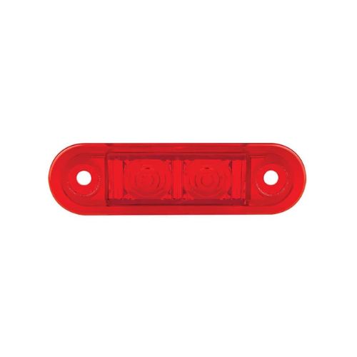 LED Markeringslicht - Rood - Achterlicht - Inbouw - 20cm kabel - 12 24v