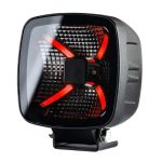 LED Werklamp met rood positielicht - RFT lens - 5948 lumen - 60 watt