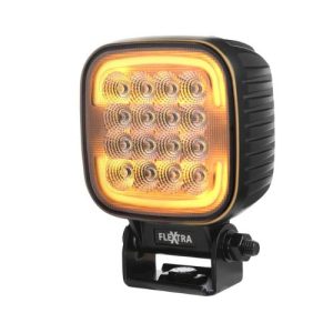 LED Werklamp quad met positielicht amber, wit rood - 9280 lumen - 80 watt