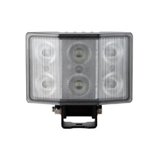LED werklamp vierkant - gebogen - Deutsch connector - WF-6056