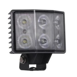 Rechthoekige LED werklamp met gebogen lens - 5600 lumen - 60 watt
