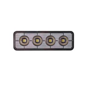 Vooraanzicht LED Werklamp - rechthoekig - 2800 Lumen - IP69K - 24 Watt