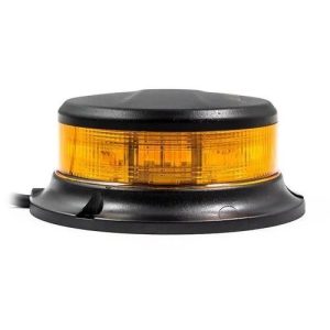 LED Zwaailamp - Amber lens - Amber - 12/24v - 3-bouts