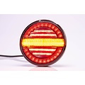 Led achterlicht, met dynamisch knipperlicht 12-24v 100cm. kabel - Afbeelding 3